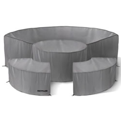 Small Image of Kettler Palma Round Set Protective Cover